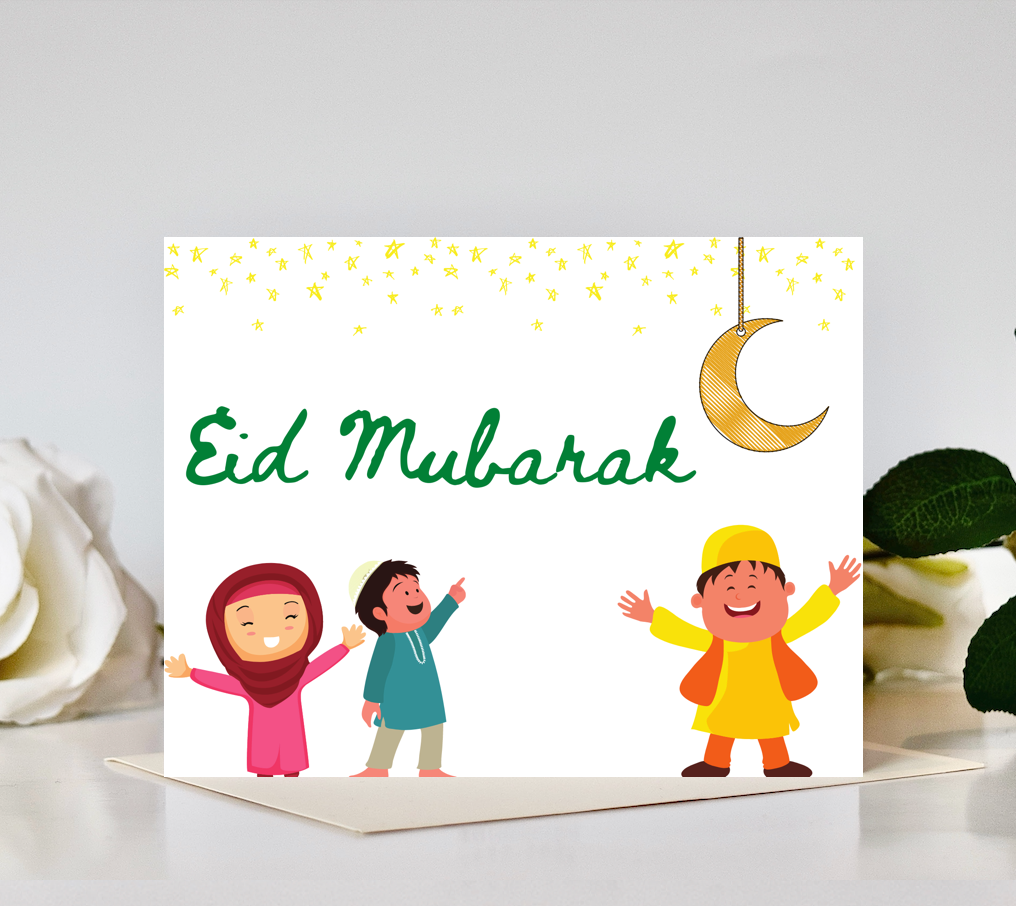 Generic Kids Eid Card