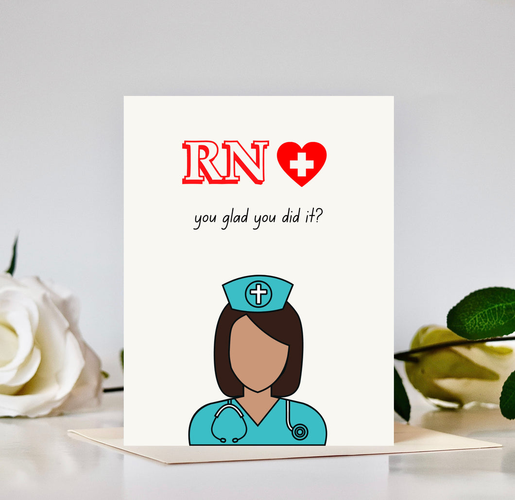 Registered Nurse Graduation Card