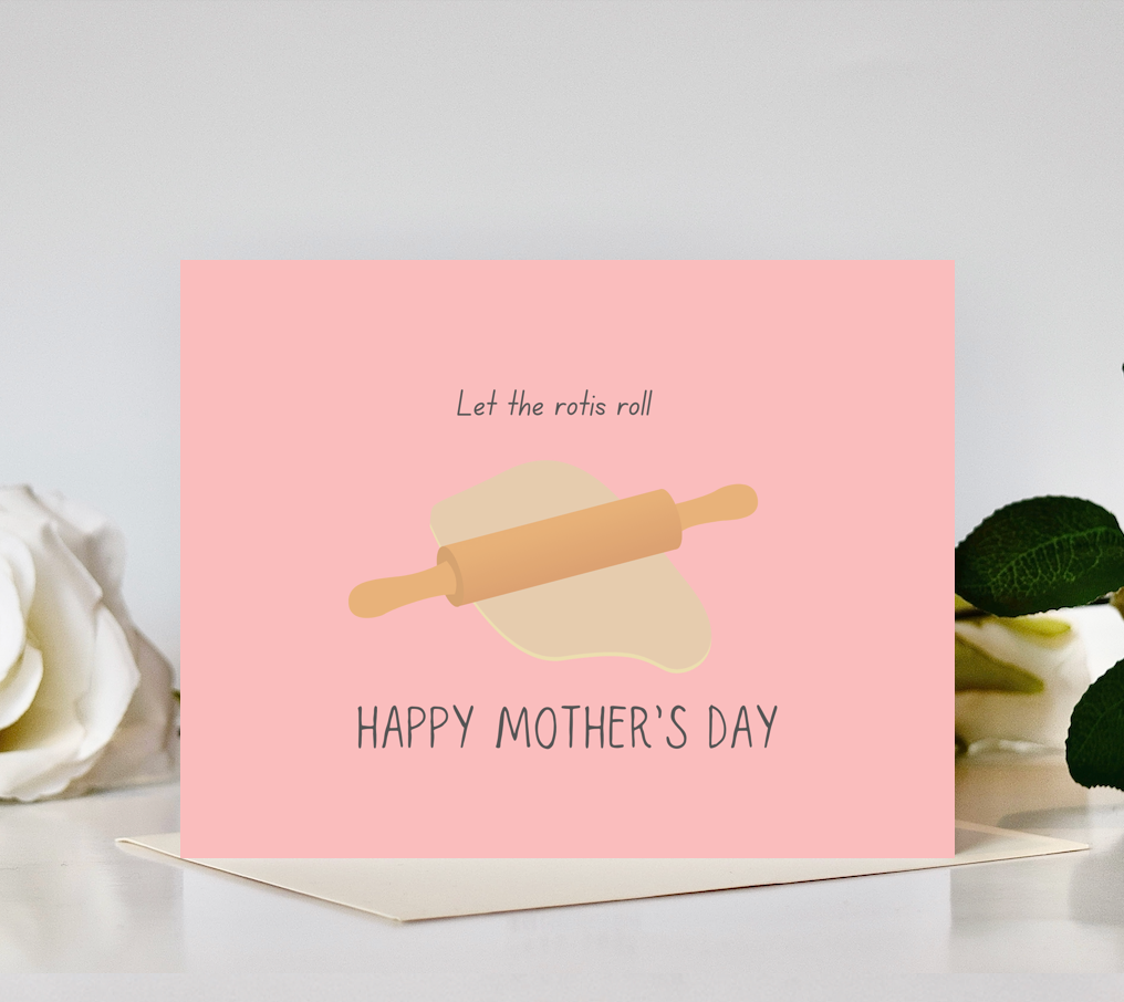 Rotis Roll Mother's Day Card