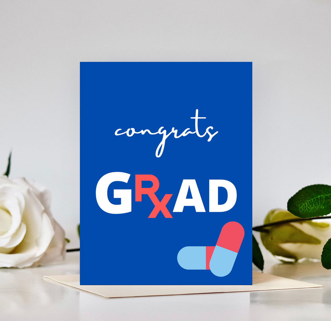 Pharmacy Graduation Card