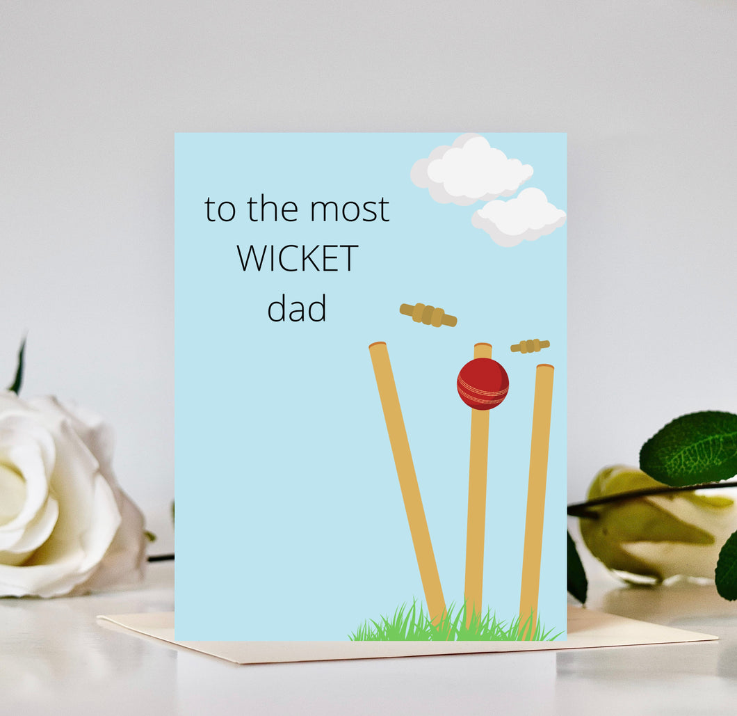 Wicket Father's Day Card
